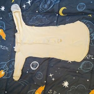 GoumiKids Organic Baby Gown Sand